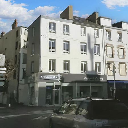 Appartement d'une chambre avec vue sur la mer et wifi a Granville a 1 km de la plage Extérieur photo